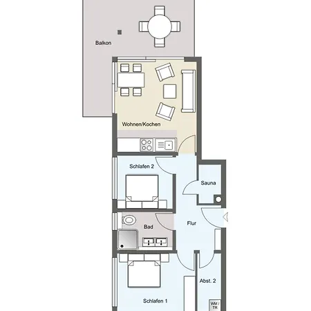 Friesenrose - Mit Wattblick Juist